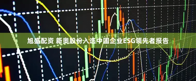 旭盛配资 新奥股份入选中国企业ESG领先者报告